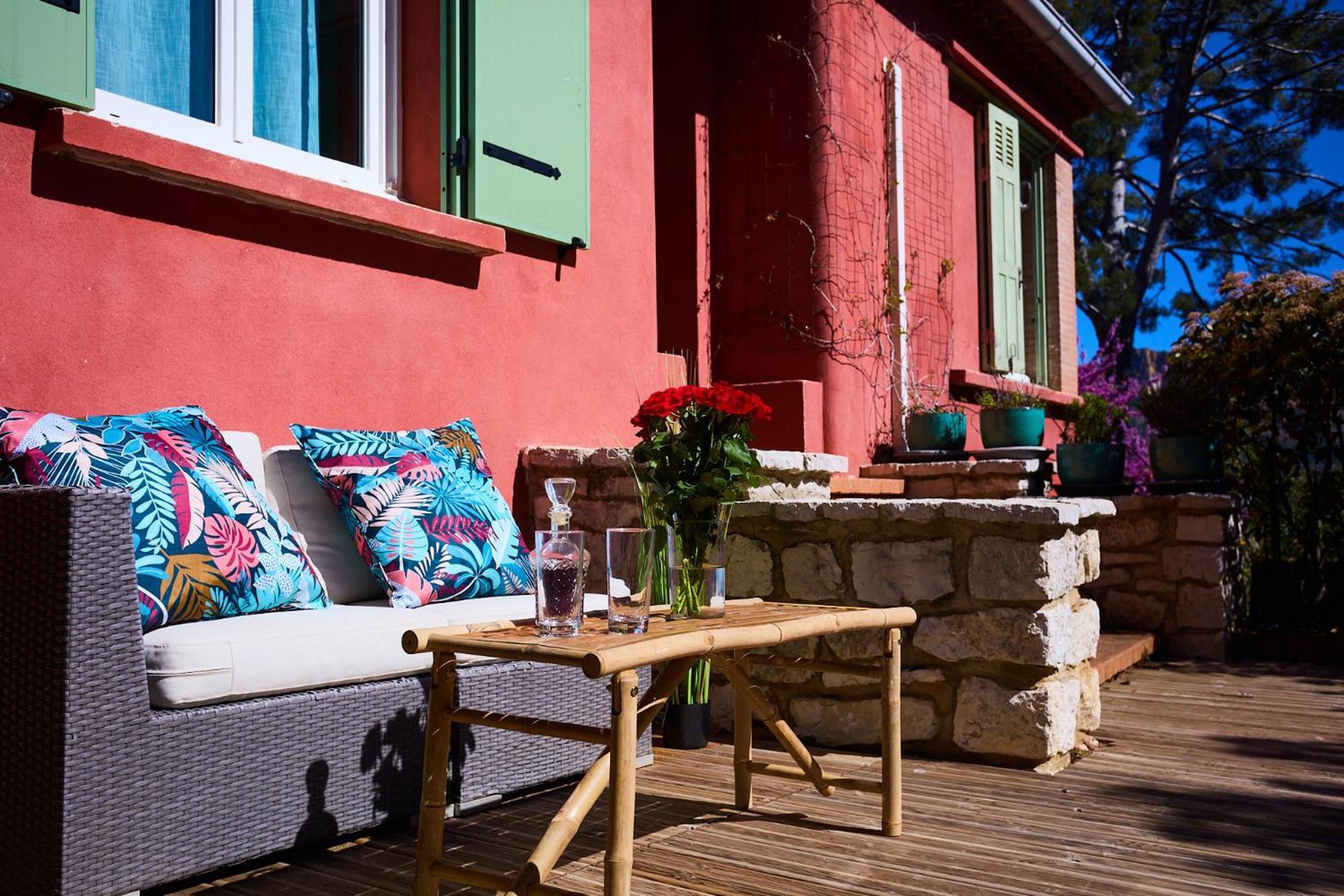 Appartements Avec Jardin Dans Villa Rocaille Cassis Esterno foto
