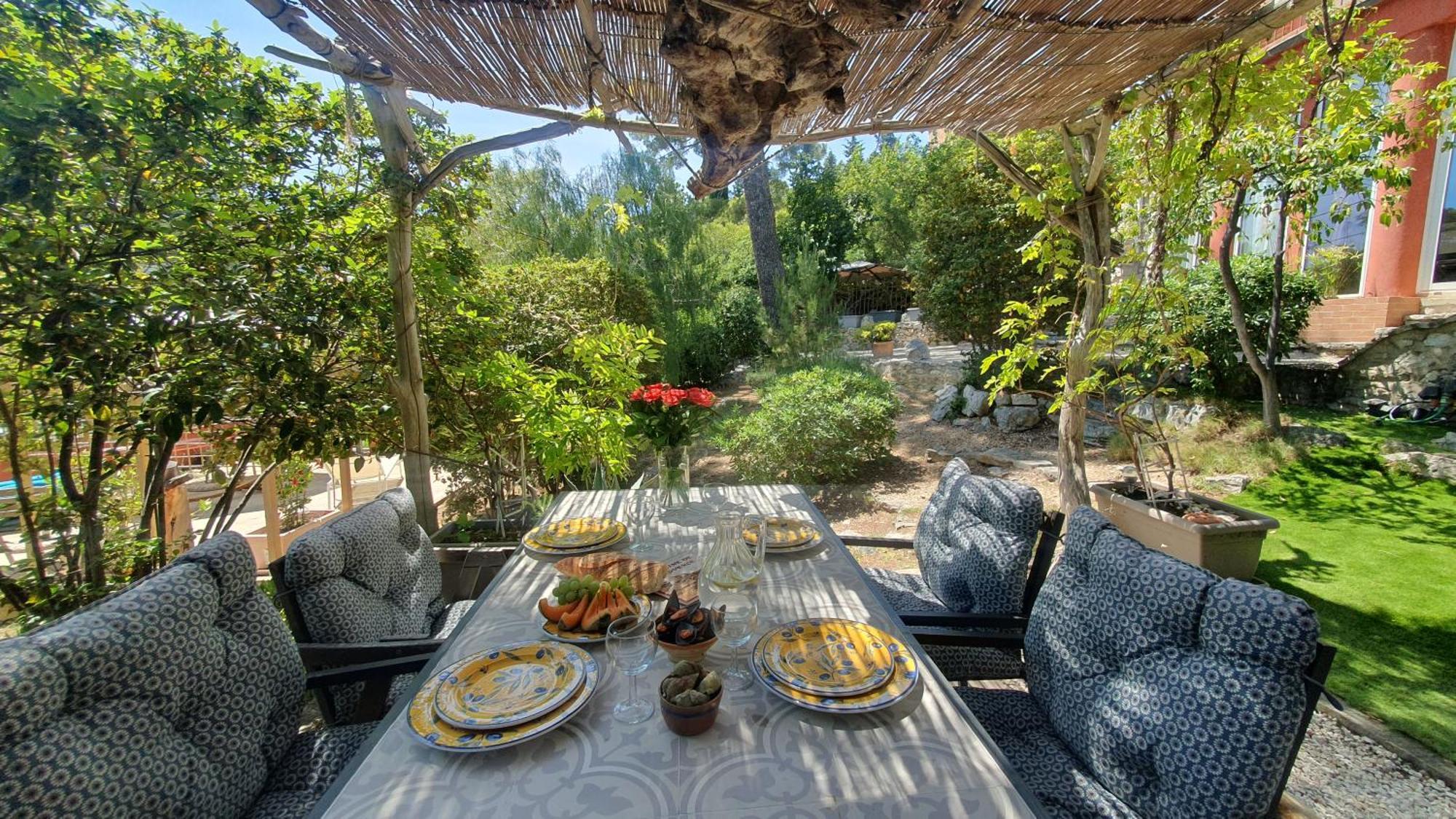 Appartements Avec Jardin Dans Villa Rocaille Cassis Esterno foto